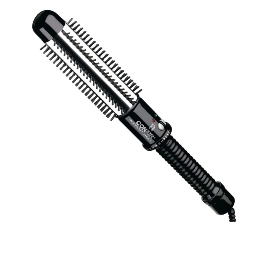 Conair Instant Heat Styling Brush, 1 1/4-Inch loose curls